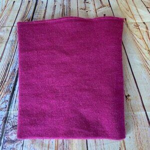 Vintage 1970’s Marceau Knit Neck Warmer Raspberry